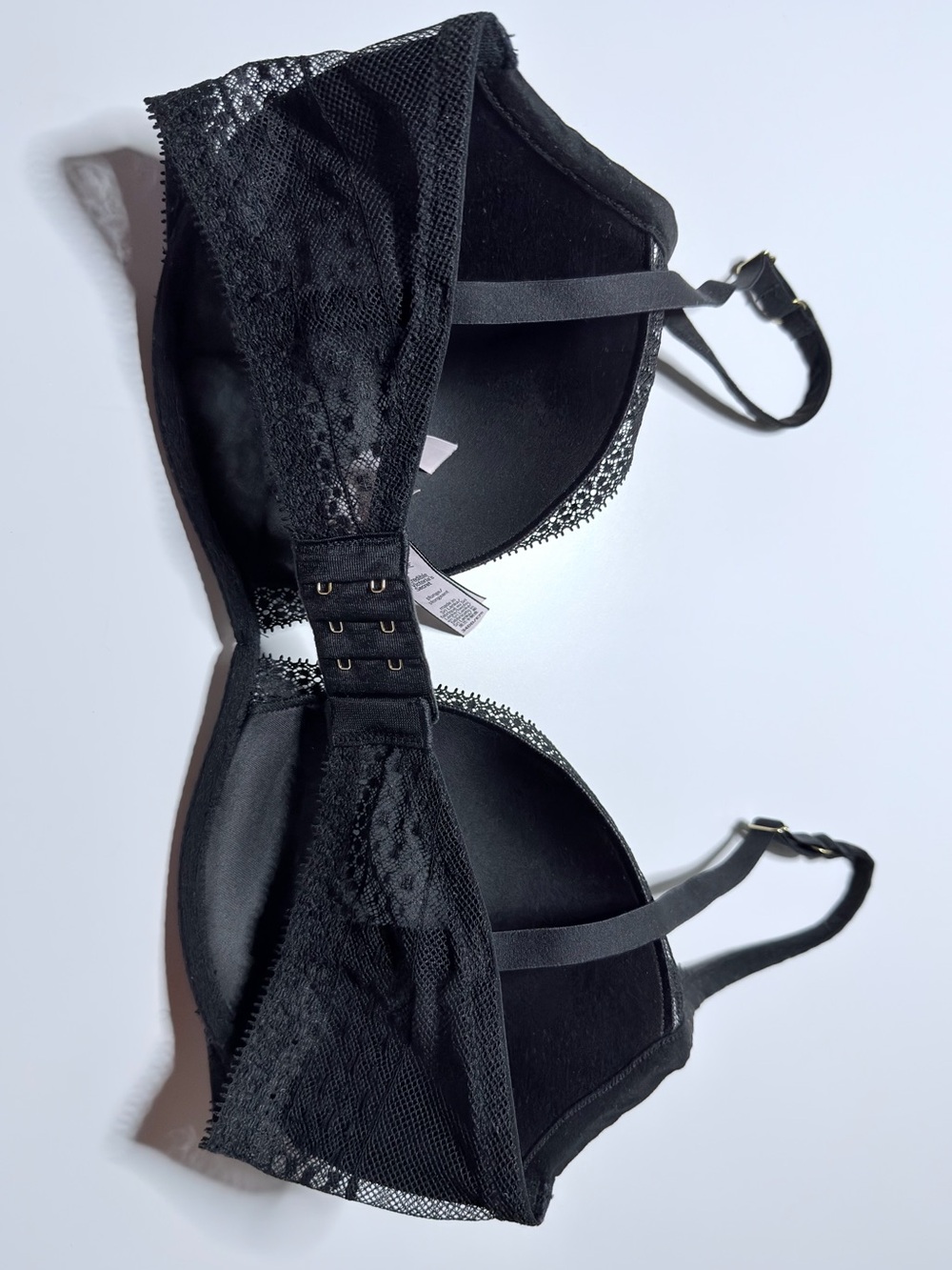Victoria’s Secret Lightly Lined Lace Plunge Bra 34DD - Picture 3 of 7